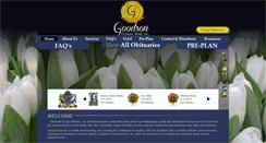 Desktop Screenshot of goodsonfuneralhomeinc.com